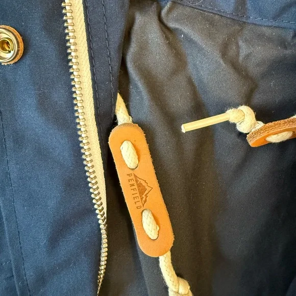 Penfield Hudson Wax Jacket in Navy - Picture 3 of 4